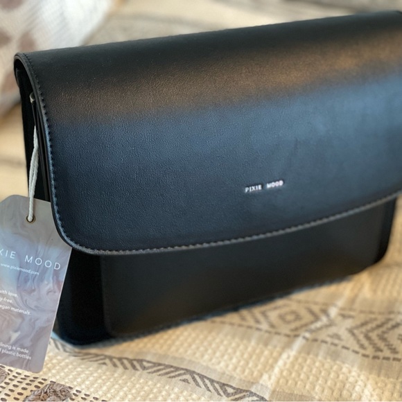 Pixie Mood vegan leather purse, black - Picture 7 of 8